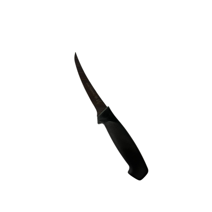 Cuchillo Deshuesar 6" Curvo Super Flexible Negro