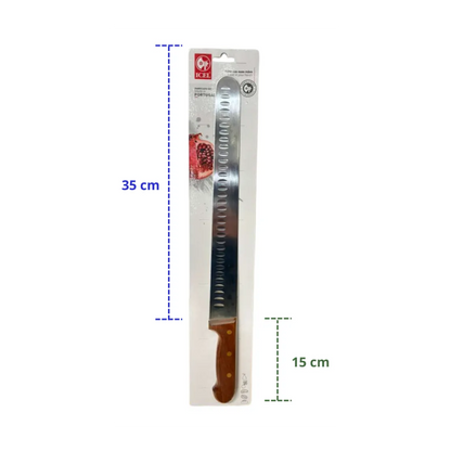 Cuchillo Icel Cecinero Troquelado 14"