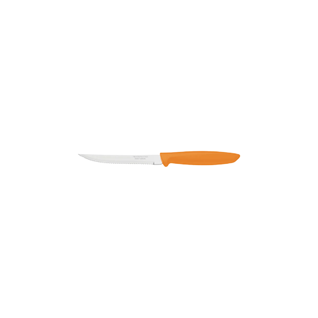 Cuchillo Para Asado Frutas 5 Plenus Naranja