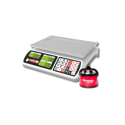 Báscula Electrónica SXE40 + Afilador de Regalo