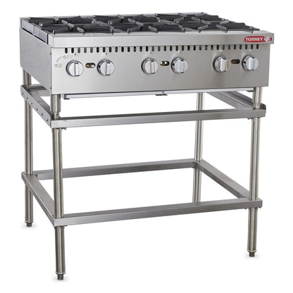 Parrilla a gas 6 quemadores PAT-6QG