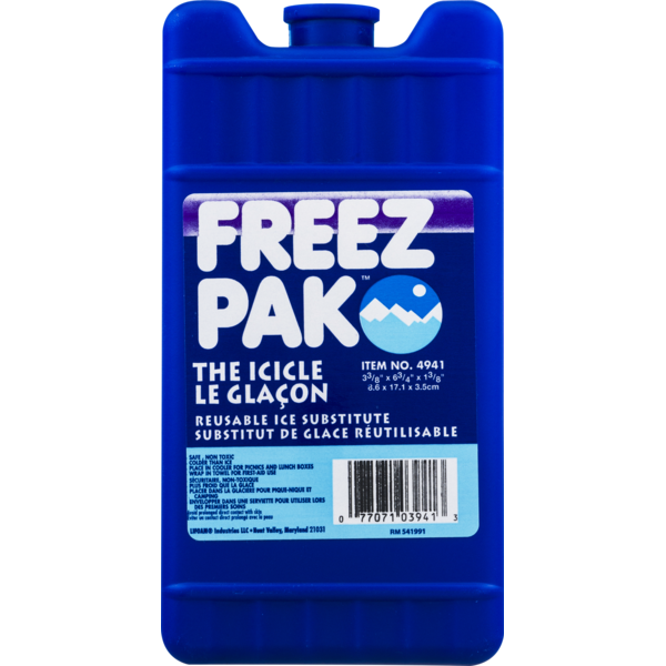Sustituto de hielo camping