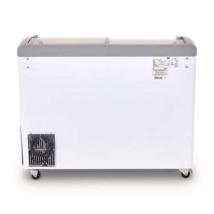 Congelador Horizontal Tapa De Cristal Curvo 11 Pies CHC-110CR