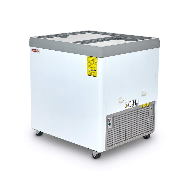 Congelador Horizontal Tapa De Cristal Plano 7 Pies CHC-80PR